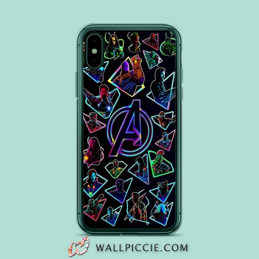All Character Avengers End Game iPhone Xr Case