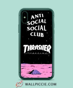Anti Social Social Club X Thrasher iPhone Xr Case