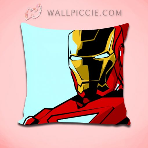 Avengers Iron Man Pop Art Decorative Pillow Cover