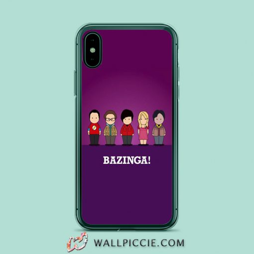 Big Bang Theory Bazinga iPhone Xr Case