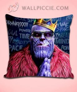 Big Biggie Thanos Throw Pillow Cover