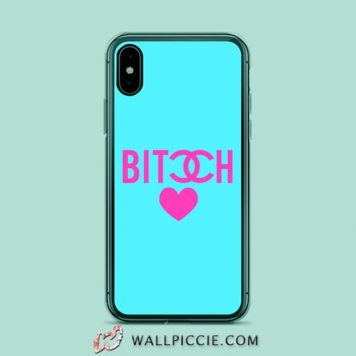 Bitch Girly Quote iPhone Xr Case