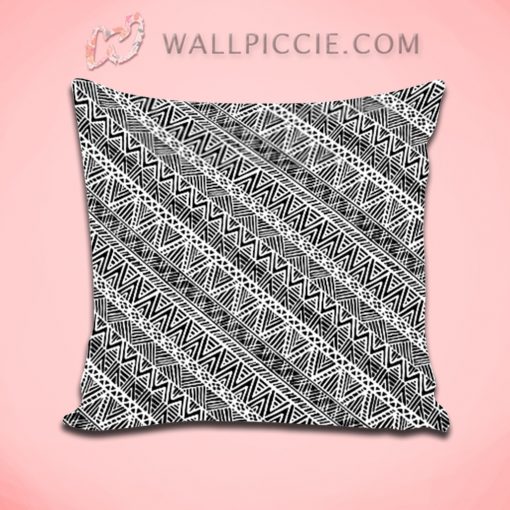 Black Panther Tribal Pattern Decorative Throw Pillow Cover