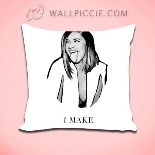 Cardi B I Make Money Moves Throw Pillow Cover