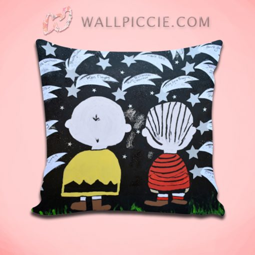 Charlie Brown Fallen Star Decorative Pillow Cover