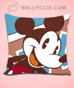 Classic Disney Mickey Mouse Decorative Pillow Cover