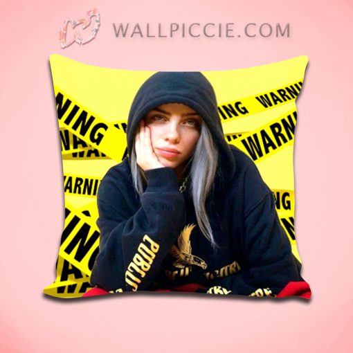 Cool Billie Eilish Throw Pillow Cover