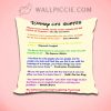 Disney Life Quotes Decorative Pillow Cover