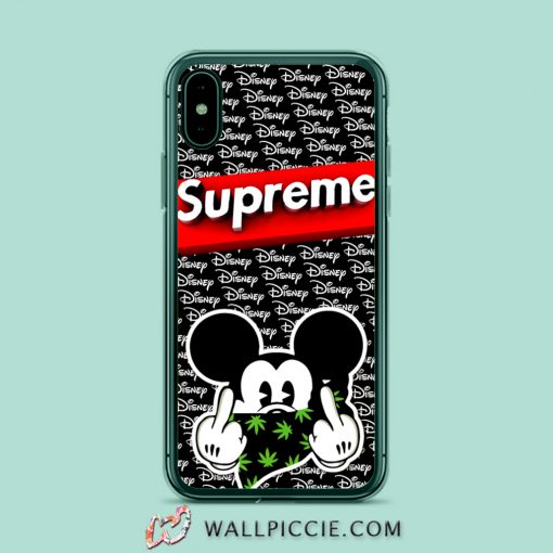 Disney Mickey Supreme iPhone Xr Case