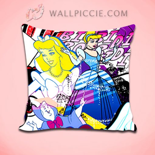 Disney Princess Pop Art Decorative Pillow Cover