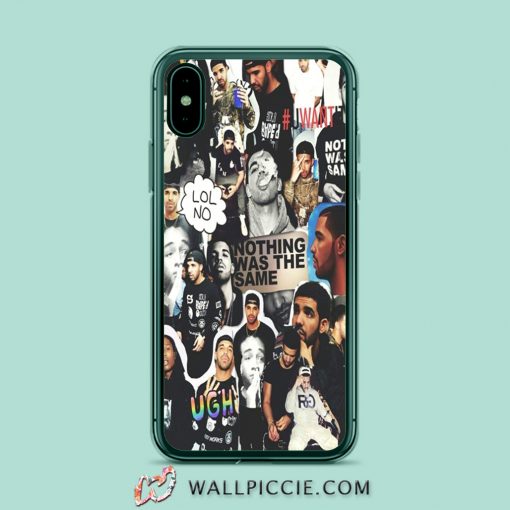 Drake Drizzy Collage iPhone Xr Case