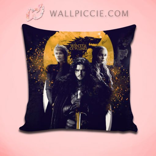 Game Of Thrones New Season Throw Pillow Cover