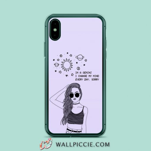 Gemini Inspirational Quote iPhone Xr Case
