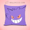 Gengar Pokemon Angry Face Decorative Pillow Cover