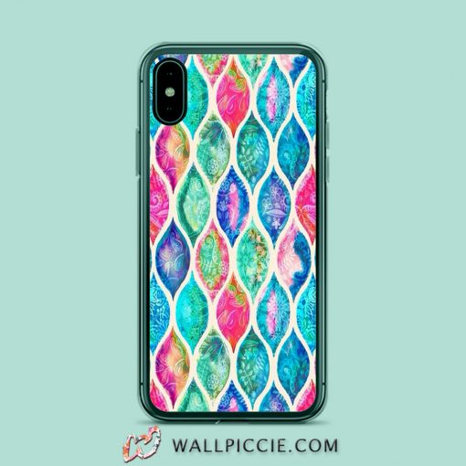 Girly Floral Design iPhone Xr Case