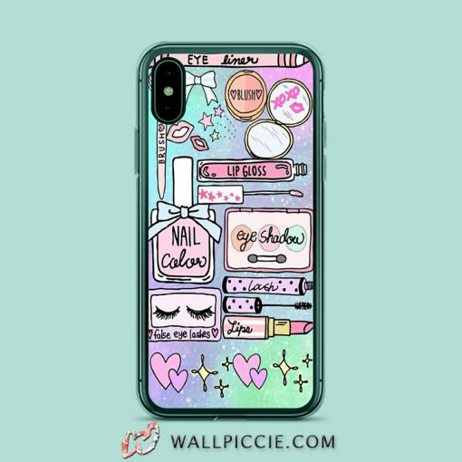 Girly Makeup Equipment iPhone Xr Case