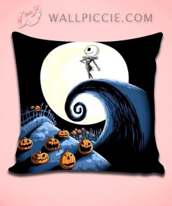 Jack Skellington Nightmare Before Christmas Decorative Pillow Cover