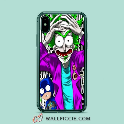Joker Rick Morty iPhone Xr Case
