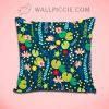 Lily Pad tropical Flower Decorative Pillow Cover