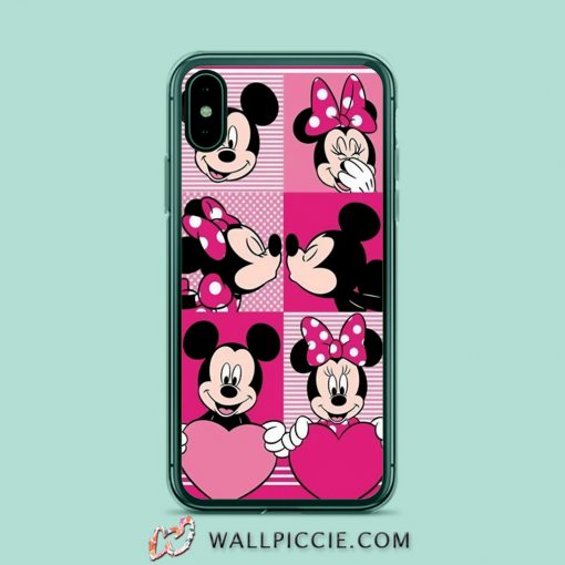 Love Mickey And Minnie Mouse iPhone Xr Case