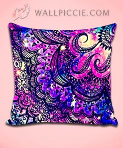 Mandala Grunge Tribal Pattern Decorative Throw Pillow Cover
