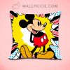Mickey Mouse Colorful Pop Art Decorative Pillow Cover