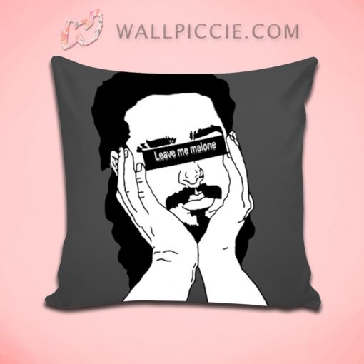 Post Malone Leave Me Alone Throw Pillow Cover