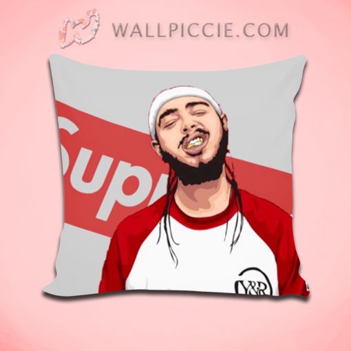 Post Malone Supreme Throw Pillow Cover