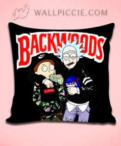 Rick Morty Backwoods Decorative Pillow Cover