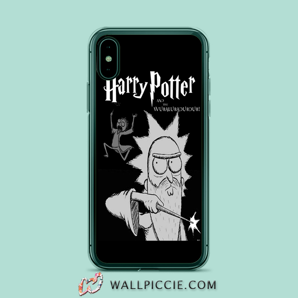Wonderbaarlijk Rick Morty Harry Potter Parody iPhone Xr Case - Custom Phone Cases BG-95