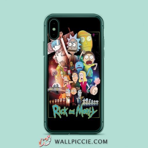Rick Morty Space Wars iPhone Xr Case