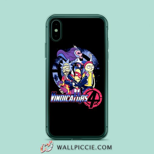 Rick Morty Vindicators iPhone Xr Case