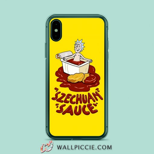 Rick Sanchez Szechuan Sauce iPhone Xr Case