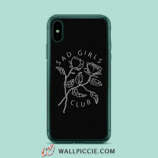 Sad Girl Club iPhone Xr Case
