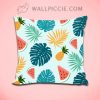 Seamless Watermelon Tropical Pattern Decorative Pillow Cover