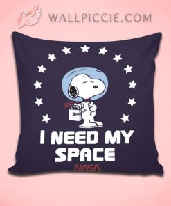 Snoopy I Need Space Decorative Pillow Cover