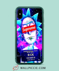 Supreme Rick Morty iPhone Xr Case