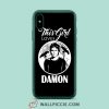 This Girl Loves Damon Vampire Diaries iPhone Xr Case