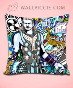 Thor God Of Thunder Pop Art Decorative Pillow Cover