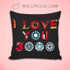 Tony Stark Quote I Love You 3000 Throw Pillow Cover