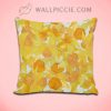 Yellow Orange Daffodils Decorative Pillow Cover
