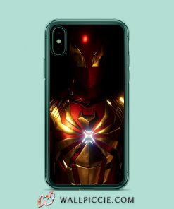 Custom Iron Spider Man Suit iPhone Xr Case