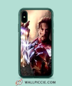 I Am Iron Man Avengers End Game iPhone Xr Case