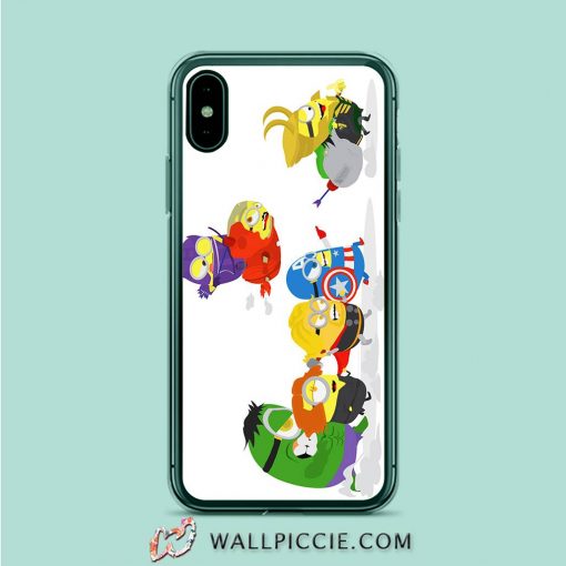 Avenger Team Cartoon Minion iPhone XR Case