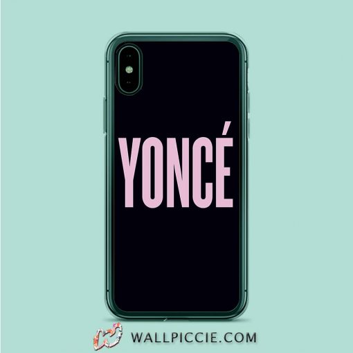 Beyonce Yonce Pink iPhone XR Case