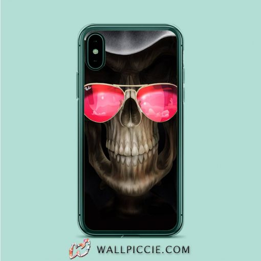 Cool Skull Glas iPhone XR Case