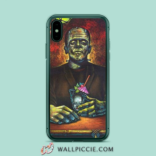 Frankenstein Vintage Movie Poster iPhone Xr Case