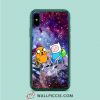Galaxy Adventure Time Jake And Finn iPhone XR Case
