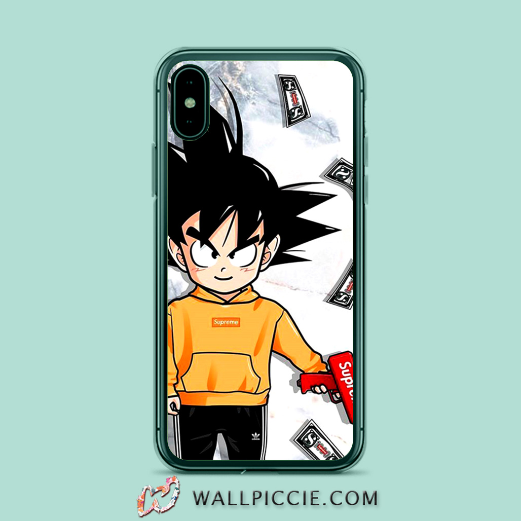 Goku Rich Hypebeast Anime IPhone XR Case - Custom Phone Cases