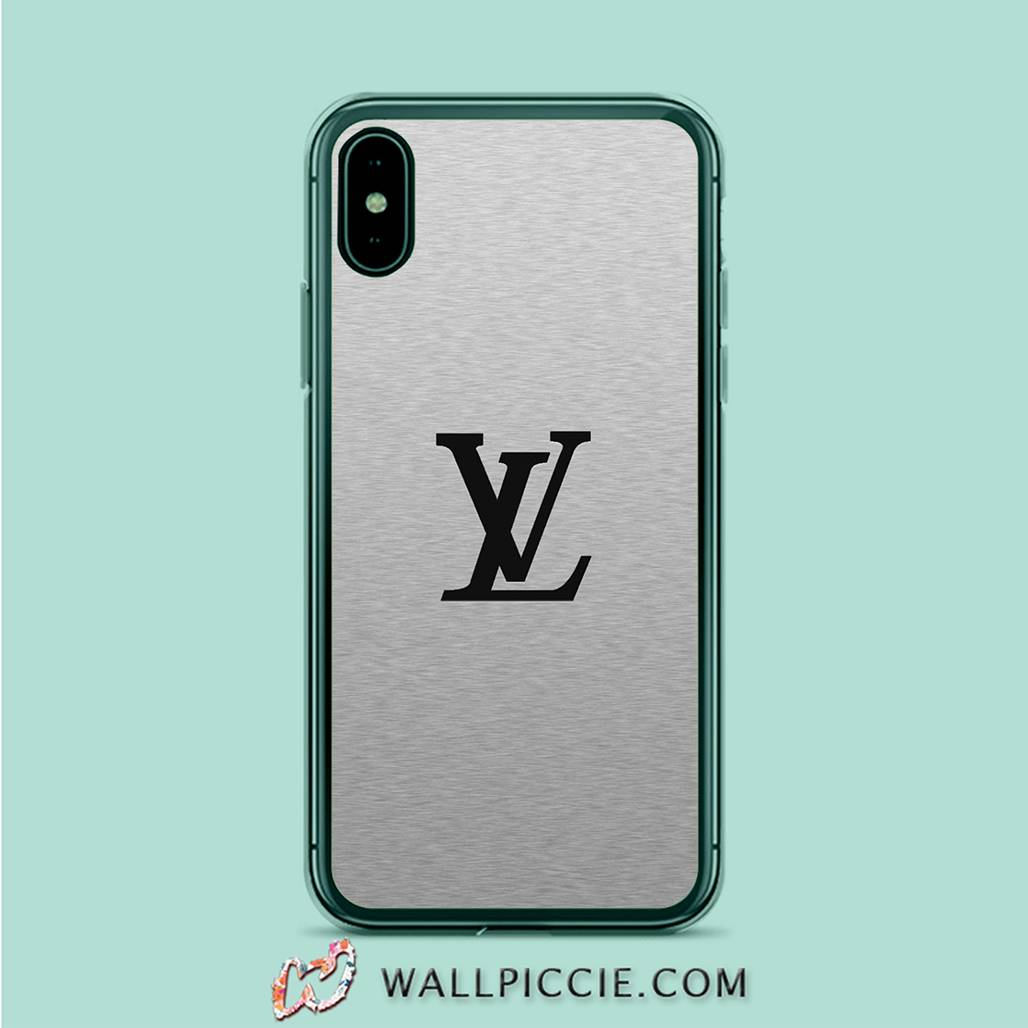Gray Louis Vuitton iPhone XR Case - Custom Phone Cases
